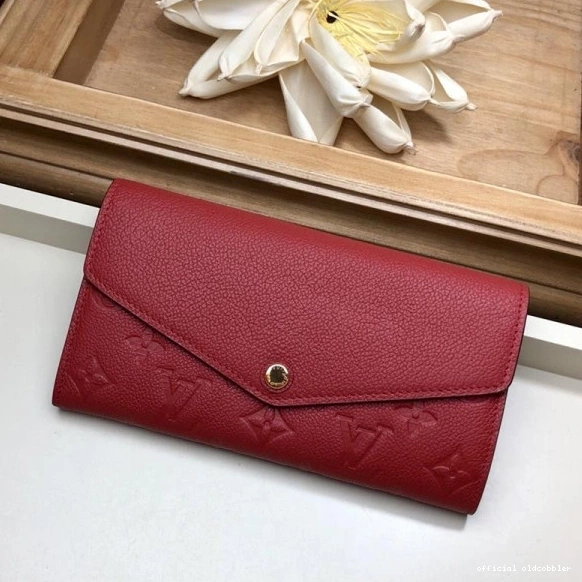 Official oldcobbler VUITTON LOUIS WALLET SARAH 0810